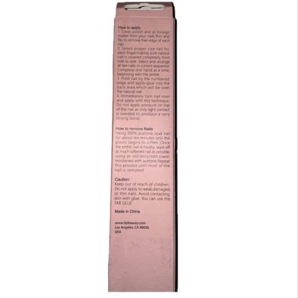 Tip Beauty Taupe Long Press-on Manicure - Picture 3 of 6